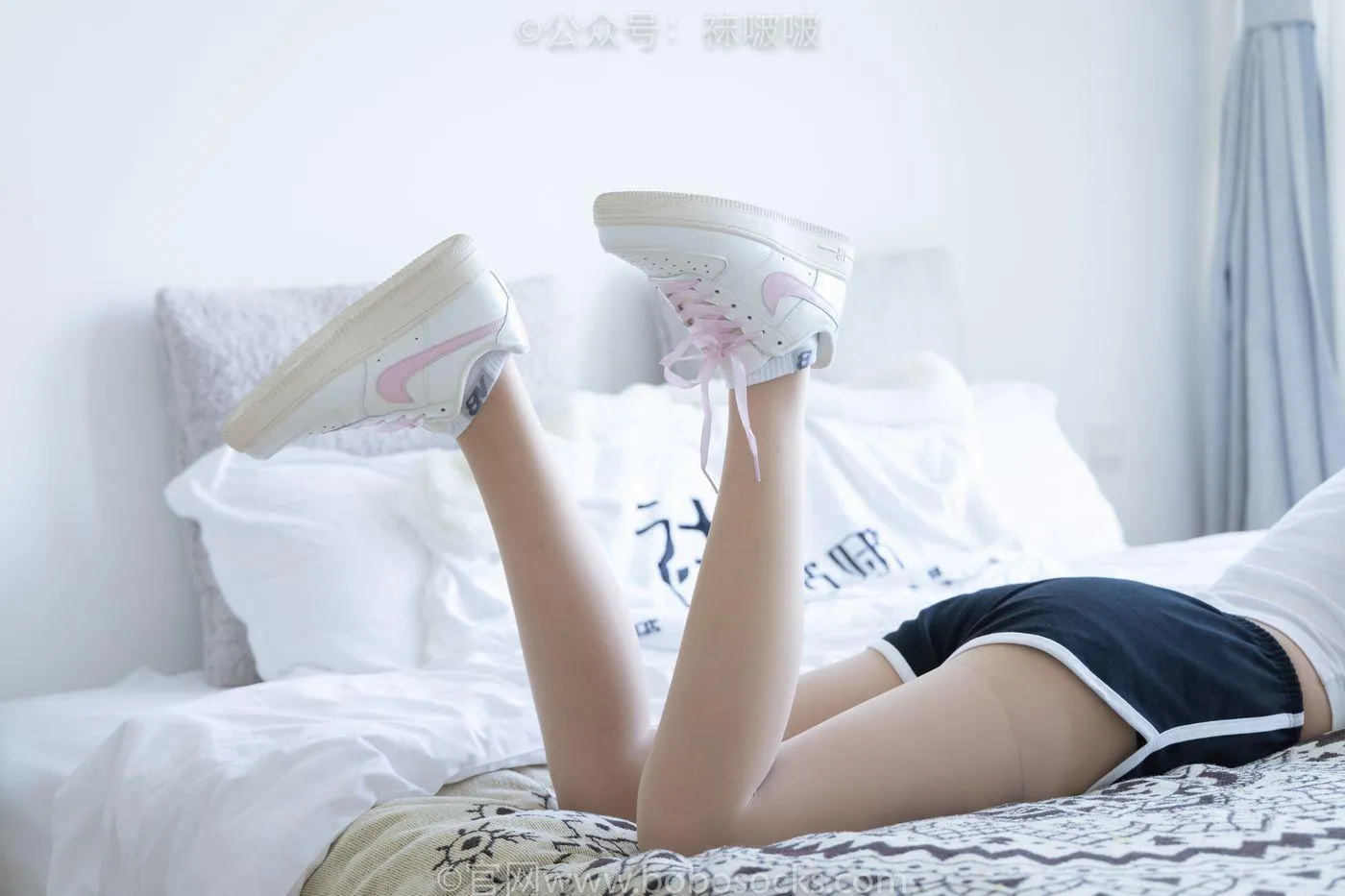 [BoBoSocks袜啵啵]NO.026 小甜豆-体操服、空军一号、白棉袜、肉丝 [149P]插图8